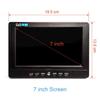 LEADSTAR D768 7 inch Portable TV DVB-T2 ATSC ISDB-T tdt Digital and Analog mini small Car TV Television Support USB TF H.265 AC3