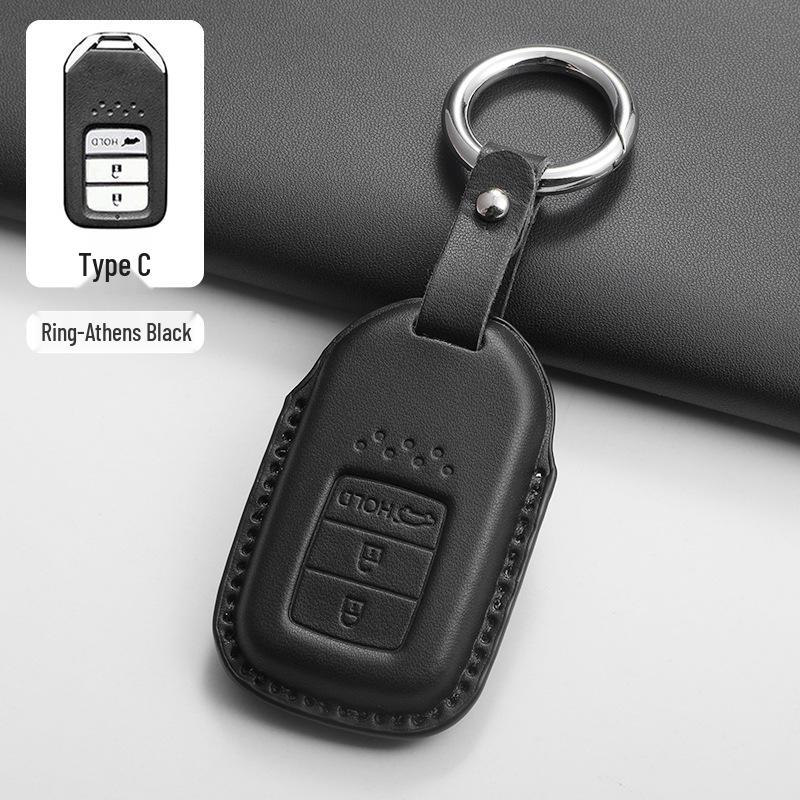 Honda Key Cover: Compatible with Vezel, Odyssey, CR-V, Accord, Civic, XR-V, Lingpai, UR-V, Fit, and Haoying.