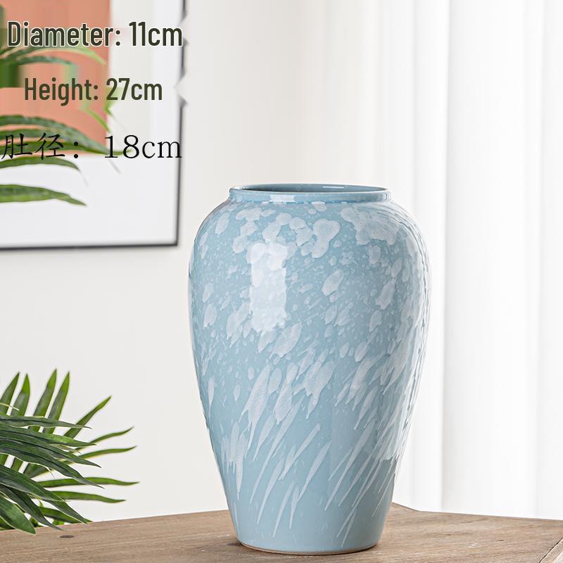 Modern Minimalist Jingdezhen Ceramic Vase for Hydroponics