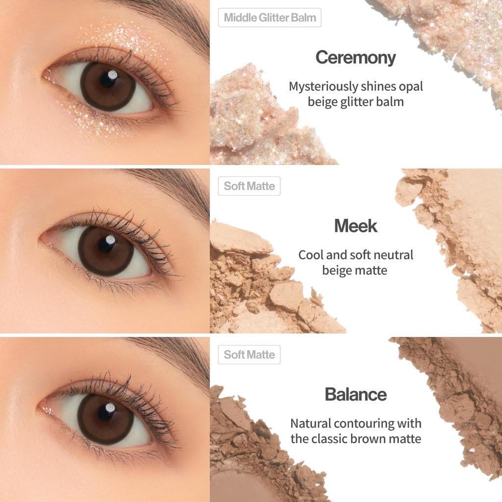 Unleashia Glitterpedia Eyeshadow 2 All of Brown Glitterpedia Eye Palette Palette Eye Makeup Point Makeup Vegan Cosmetics Korean Cosmetics [UNLEASHIA]