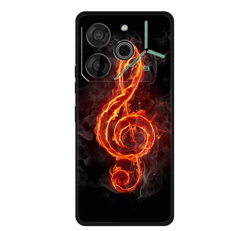 Für Tecno Pova 6 Neo Hülle Tiere TPU Weiches Silikon Rückabdeckung Handyhüllen für Tecno Pova 6Neo 6,78" Stoßfest Wolf Cool funda