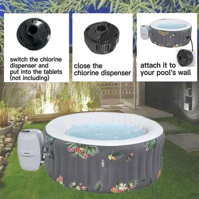 Pool Chlorine Dispenser Replacement Part Chemical Chlorine Dispenser P61960 Suitable for Above Ground Swimming Pools