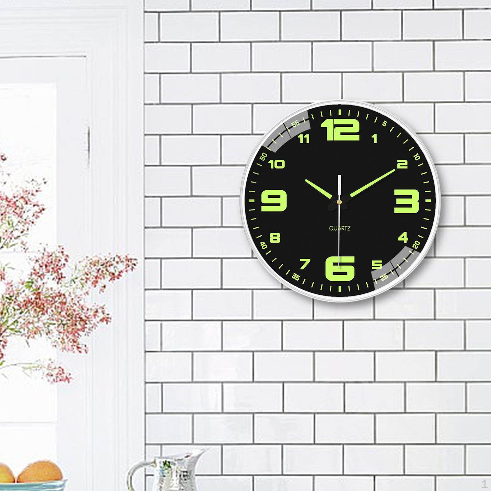 

Креативные настенные часы для удобного просмотра, идеальны для использования на кухне и в офисе Big Numbers Black