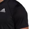 adidas T Shirts Men's Black Crew Neck Moderate Straight Fit GL5403