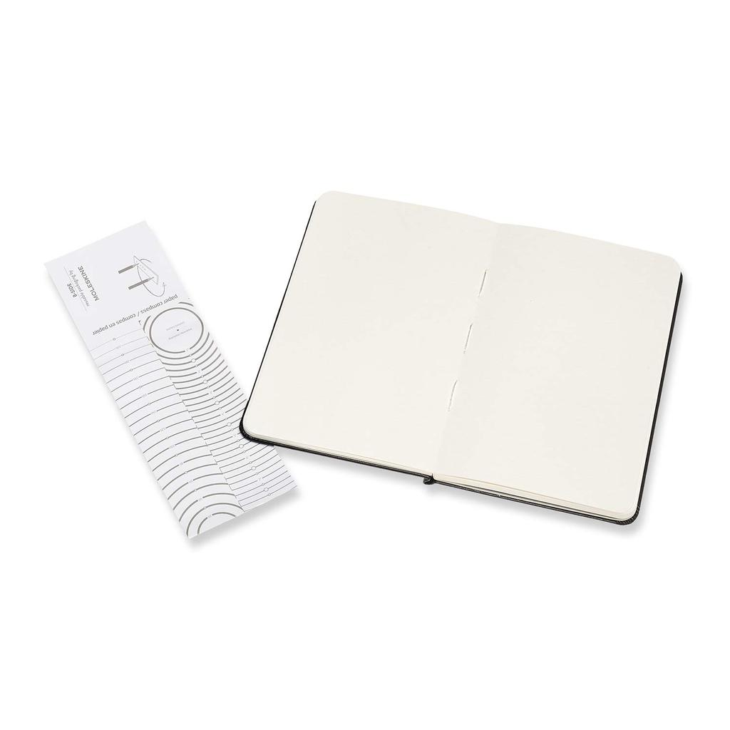 Moleskine Art Collection Watercolor Notebook, Hardcover, Pocket Size, Black, ARTMM805