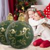 Christmas Decors Ball  23.6 Inch Decoration Ball Outdoor Christmas PVC Inflatable Decorated Ball For Home Christmas Decor