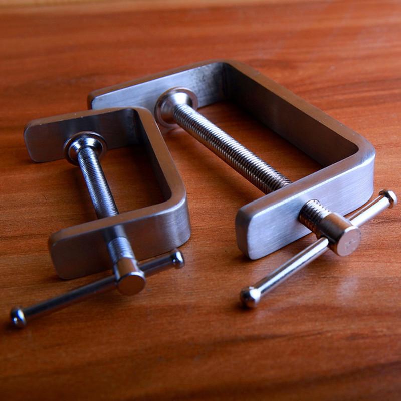 

Heavy Duty Woodworking Clamp Set 304 Stainless Steel C Clamp Tiger Clamp Tools for Welding/Carpenter DIY Hand Tool Grip Clipping