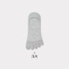 Five Finger Sock Slippers Hollow Out Mesh Breathable Low Cut Socks Men Male Silicone Non-slip Summer Invisible No Show Socks Sox