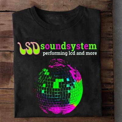 NEW LCD Soundsystem – LCD Soundsystem Album Black All Size Shirt