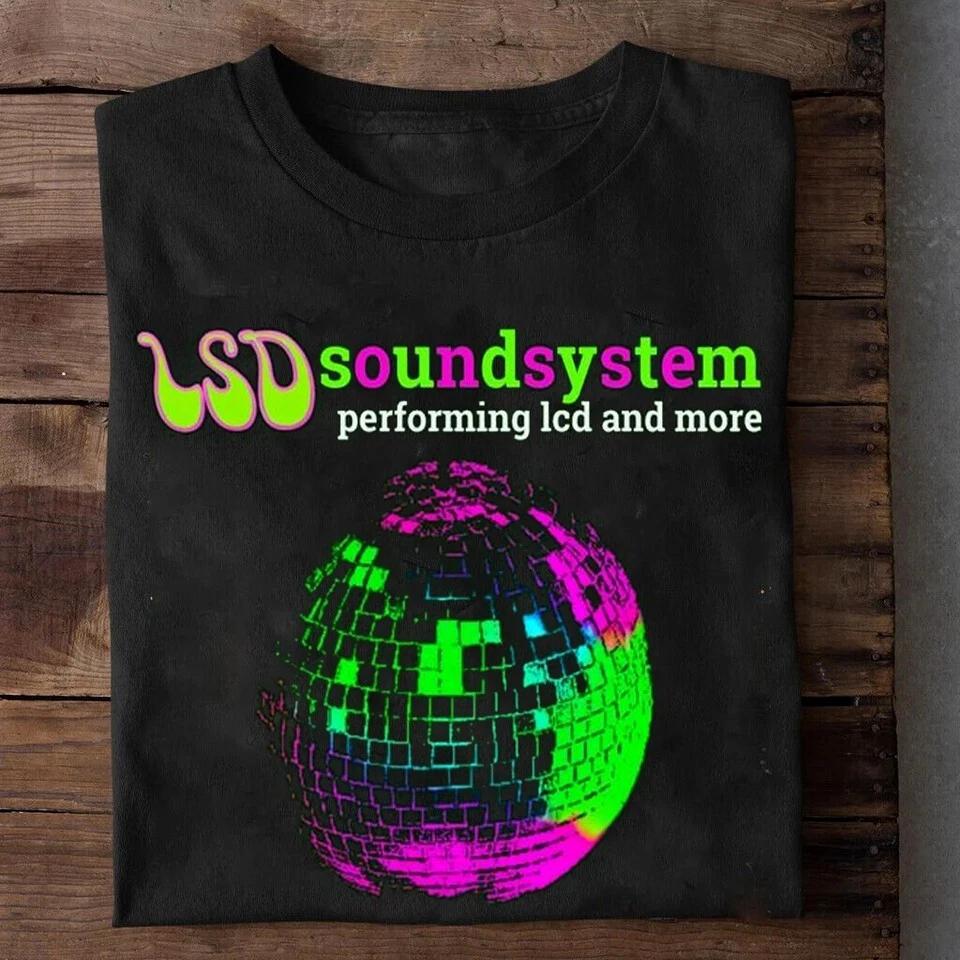 

НОВЫЙ LCD Soundsystem – Альбом LCD Soundsystem Черная Футболка Все Размеры XL