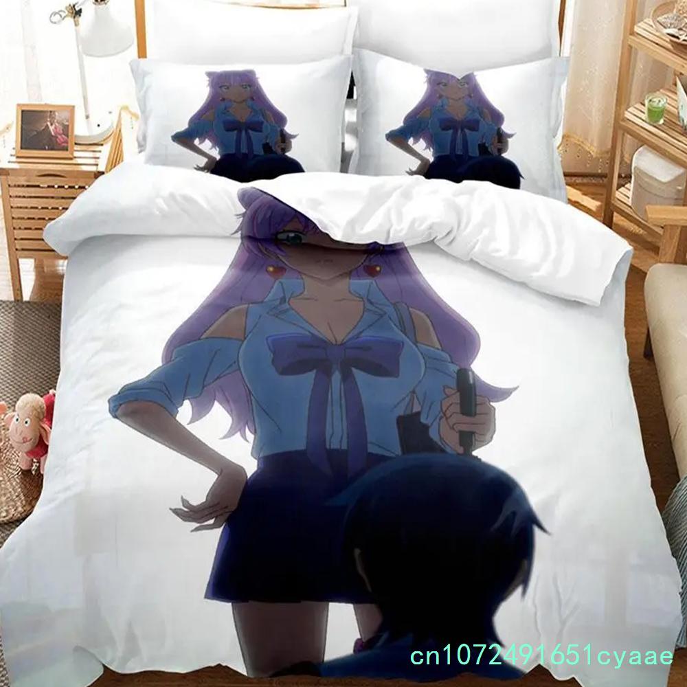 Anime Più Che Una Coppia Sposata, Ma Non Amanti Set Biancheria da Letto Ragazzi Ragazze Twin Queen Size Copripiumino Federa Letto Bambini Adulto