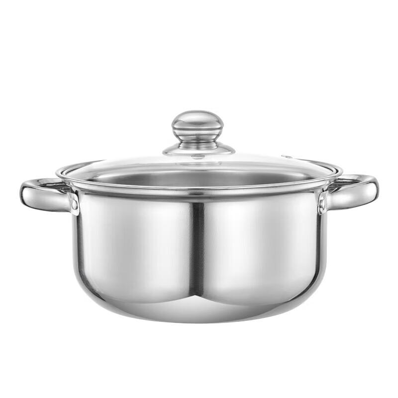LUVHOO LH-TG07 Pearl Stainless Steel Stockpot 22cm