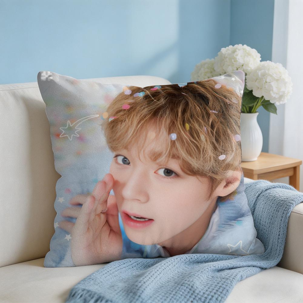 PPark JiHoon Singer Cushion Cover Square Pillow Bedroom Sofa Leisure Comfort Living Room Home Decoration X