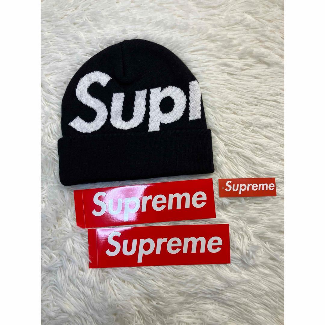 

[Б/У] Шапка бини Supreme с большим логотипом ЧЕРНАЯ