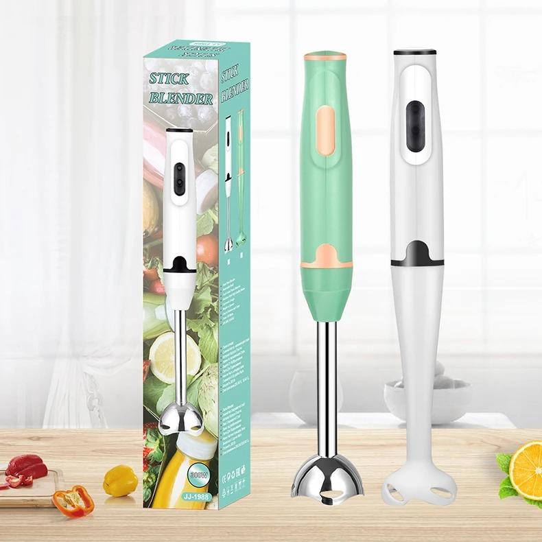 Immersion Stick Mixer Electric Handheld Blender Vegetable Grinder Portable Mixer for Meat/Vegetable/Smoothies/Soups
