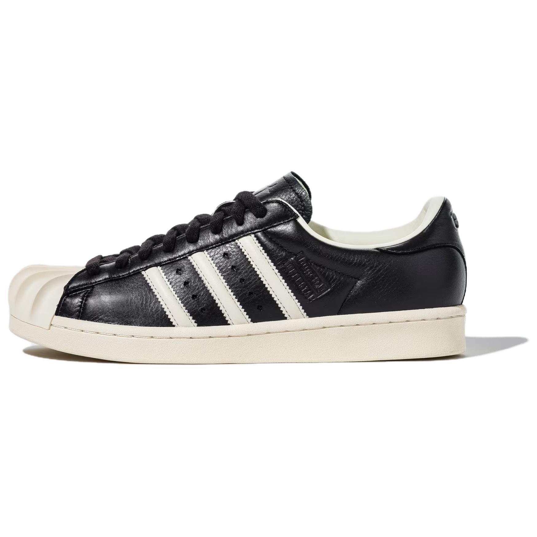 

Adidas Originals Thug Club X Superstar Fashion Comfortable Durable Low-Top Sneakers Unisex Sneakers Black White JS1907 38⅔