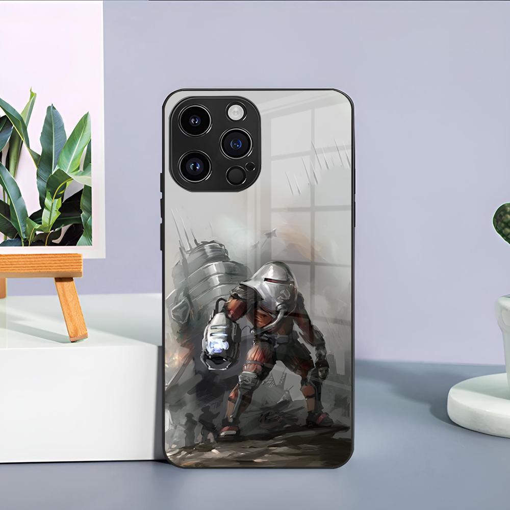 

Classic Games Red Alert 2 Phone Case For IPhone 15 Pro Max 14 Pro 12 11 13 Mini X XR XS 16 Plus SE 2020 Glass Back Cover iPhone 15Pro Max