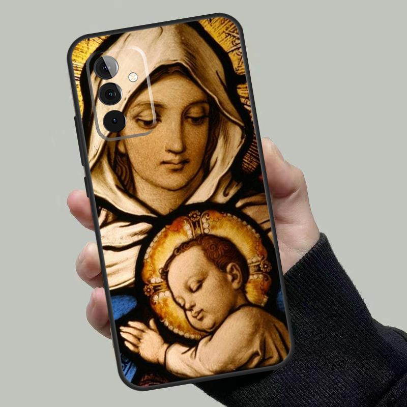 

Holy Mother Virgin Mary Christian For Samsung Galaxy A34 A54 A14 A24 A72 A52 A32 A22 A12 A51 A71 A13 A23 A33 A53 Phone Case Samsung A23