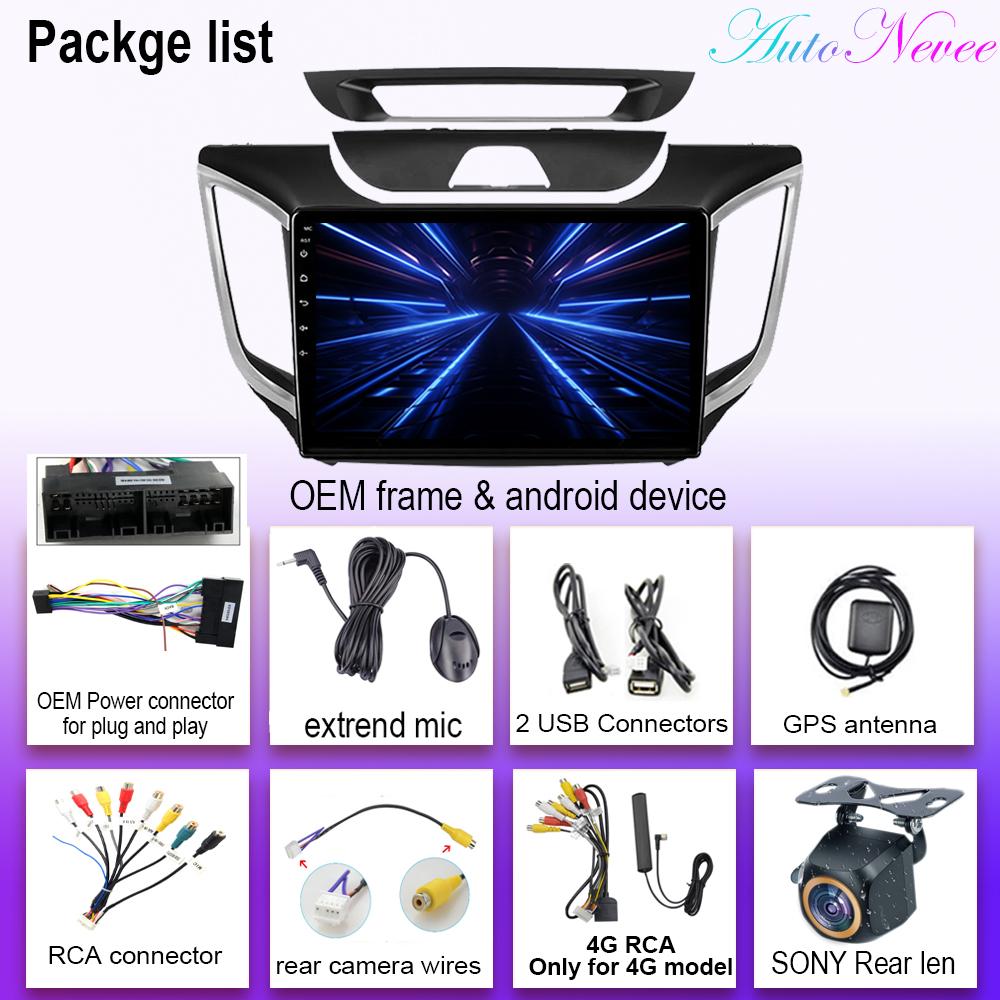 Android 14 Car Radio For Hyundai Creta Ix25 2015 2017 2019 2 Din Multimedia Player Navigation GPS Carplay Stereo DVD 2din auto