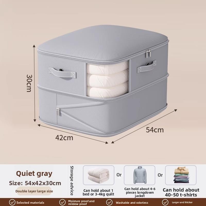 Large Capacity Oversized Portable Compression Storage Bag, Suitable for Clothes, Quilts, Pillows, Sofa Cushions, Duvets