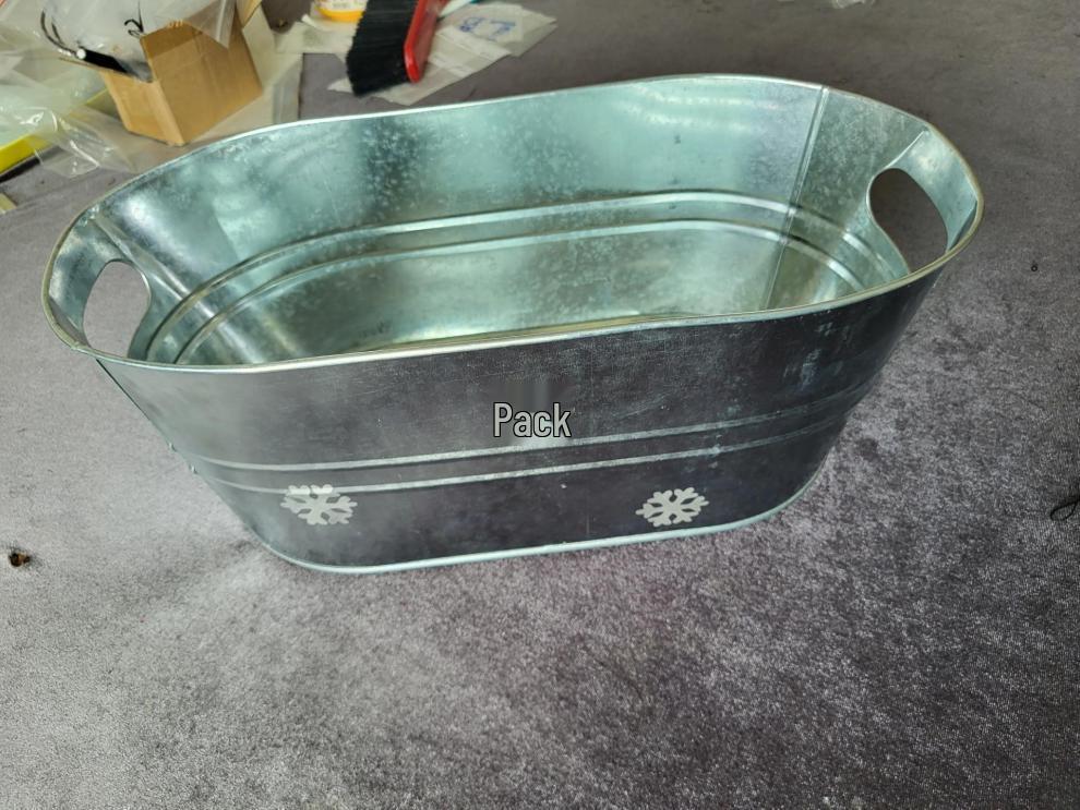 Großer Eisbehälter für Wein, Champagner und Bier