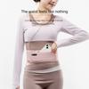 Waterproof Sports Waist Bag Invisible Close Multi-function Running Belt Lightweight with Phone Holder Bottle Holder Waist Pack