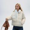 GMXIA Damen Vintage Casual Solid Color Print Herbst Winter Langarm POLO Neck Jacken & Mäntel