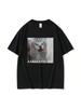 Cute Funny Stressed Cat Meme Tshirt Summer Men Women's Casual Loose Oversized T-Shirts Women's Short Sleeve T Shirts