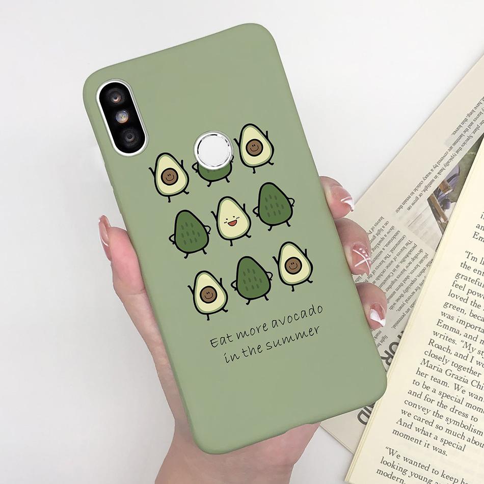 Case For Xiaomi Redmi S2 Y2 Cover Soft Matte Cute Pattern Silicone TPU Phone Case for Xiaomi RedmiS2 S 2 Y 2 Cases Back Cover