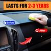 Dustproof Car Plastic Restorer Back To Black Gloss Coating Agent  Interior Leather & Panel