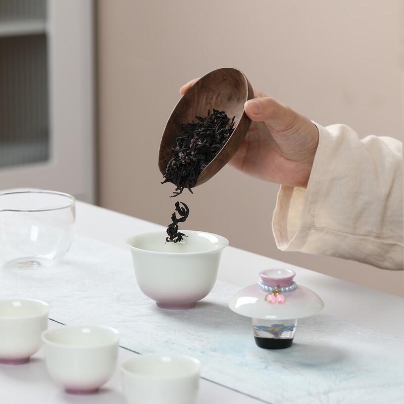 Minimalist Portable Stoneware Travel Tea Set
