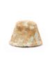 Poejidam [Life Portrait] Fur Meatel Hat In Aqua Mix
