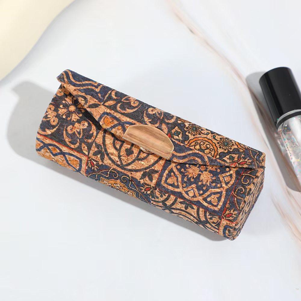 Retro Chinese Style Lipstick Box, Gift Box, Simple and High-end Folding Pastoral Style Lipstick Box, Storage Box.