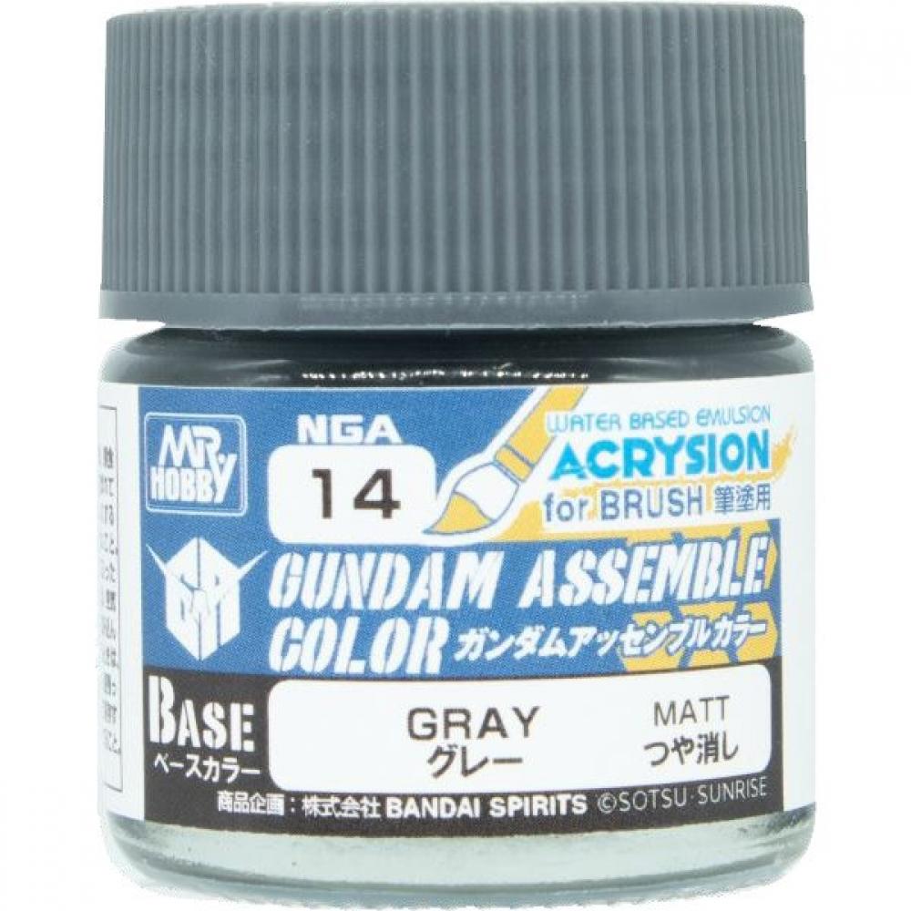 

Gsi Creos Nga14 Gundam Assemble Color Base Color Series 10ml Gray [plastic Model Paint]