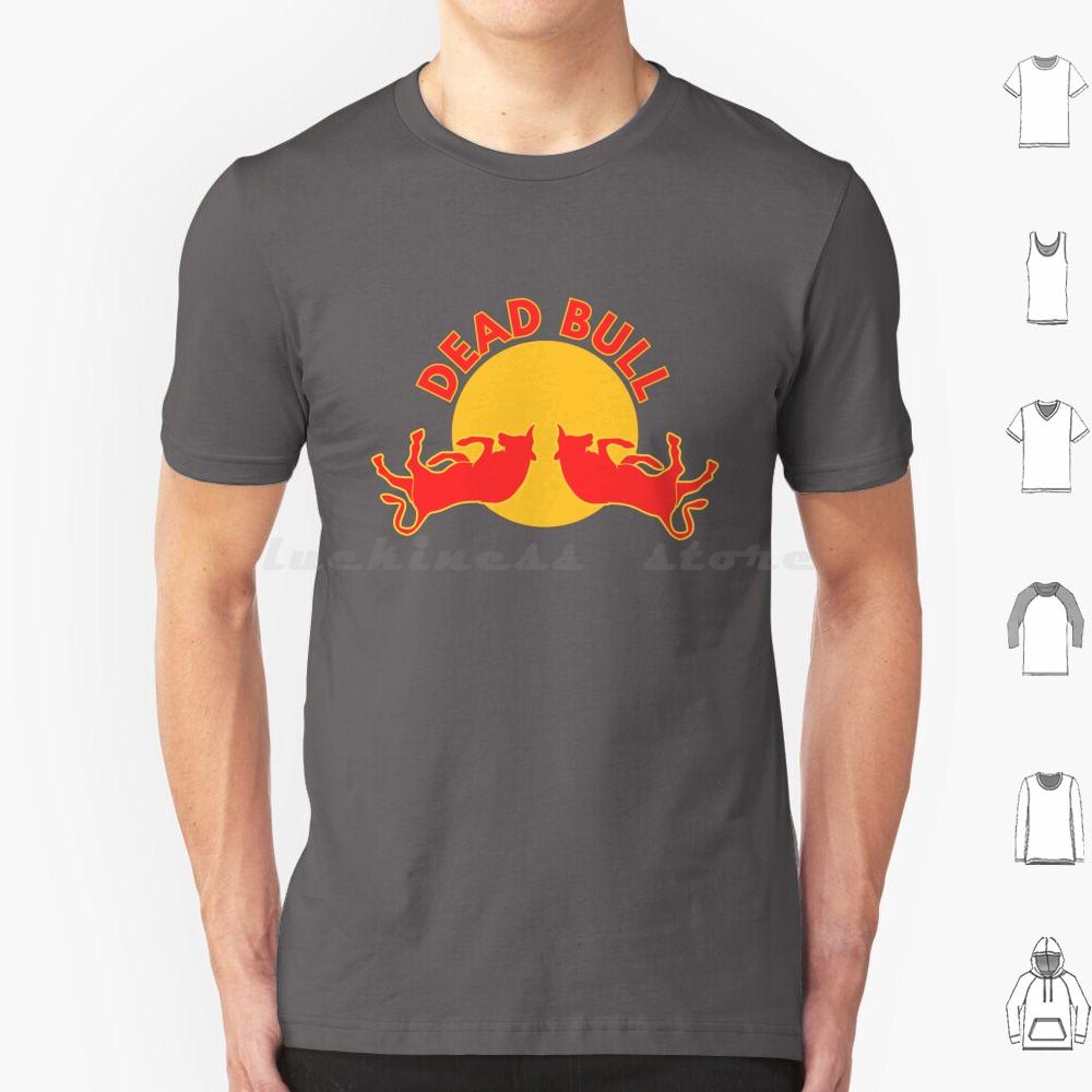 Dead Bull Funny Logo Cute Animals Funny Animals Weird Cute Tee T Shirt Big Size 100 Cotton Funny Humorous Humor Cute