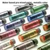 50ml Watergedragen Voorgemengde Verf - Metaalkleur Voor Schaalmodel Bouwgereedschap Airbrush Spuiten Montage