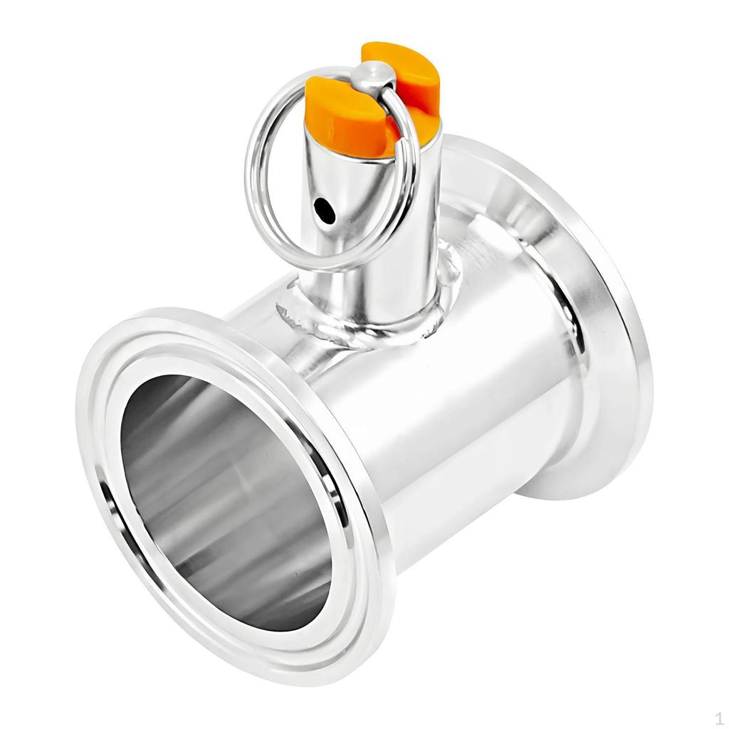 1.5 inch Tube ,Compact,304 Stainless Steel Professional with Pressure Relief Valve (prv)