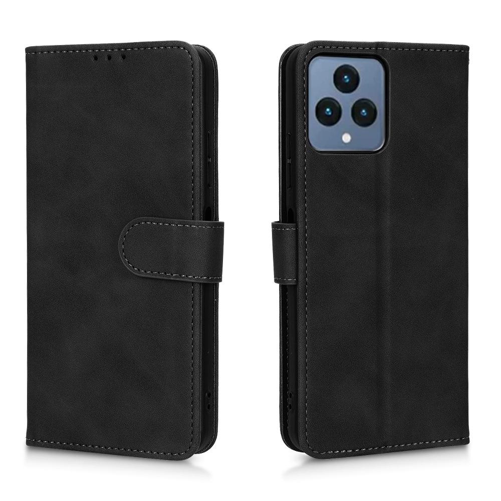 T-Mobile Revvl 6 5G Flip Leather Wallet Case with Card Slot Holder