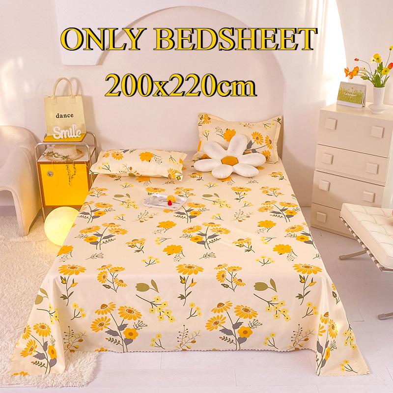 Bettlaken Hautfreundlich Gebürstet Verdickt Doppel Einzelbett Mehrspezifikationslaken für Alle Jahreszeiten