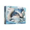 Luke Run APRICUS 3D Theater Puzzle Delfin Puzzle, 14,7 x 3,1 x 9,7 cm, Holz