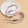 Crystal Eyeglass Holder Necklace Colorful Eyeglass Lanyard Beads Glasses Chain  Women Accessories