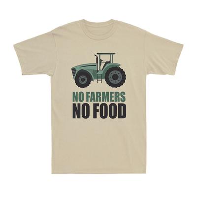 Tractor No Farmers No Food Farming Farming Crops Agriculture Gift Men's T-Shirt