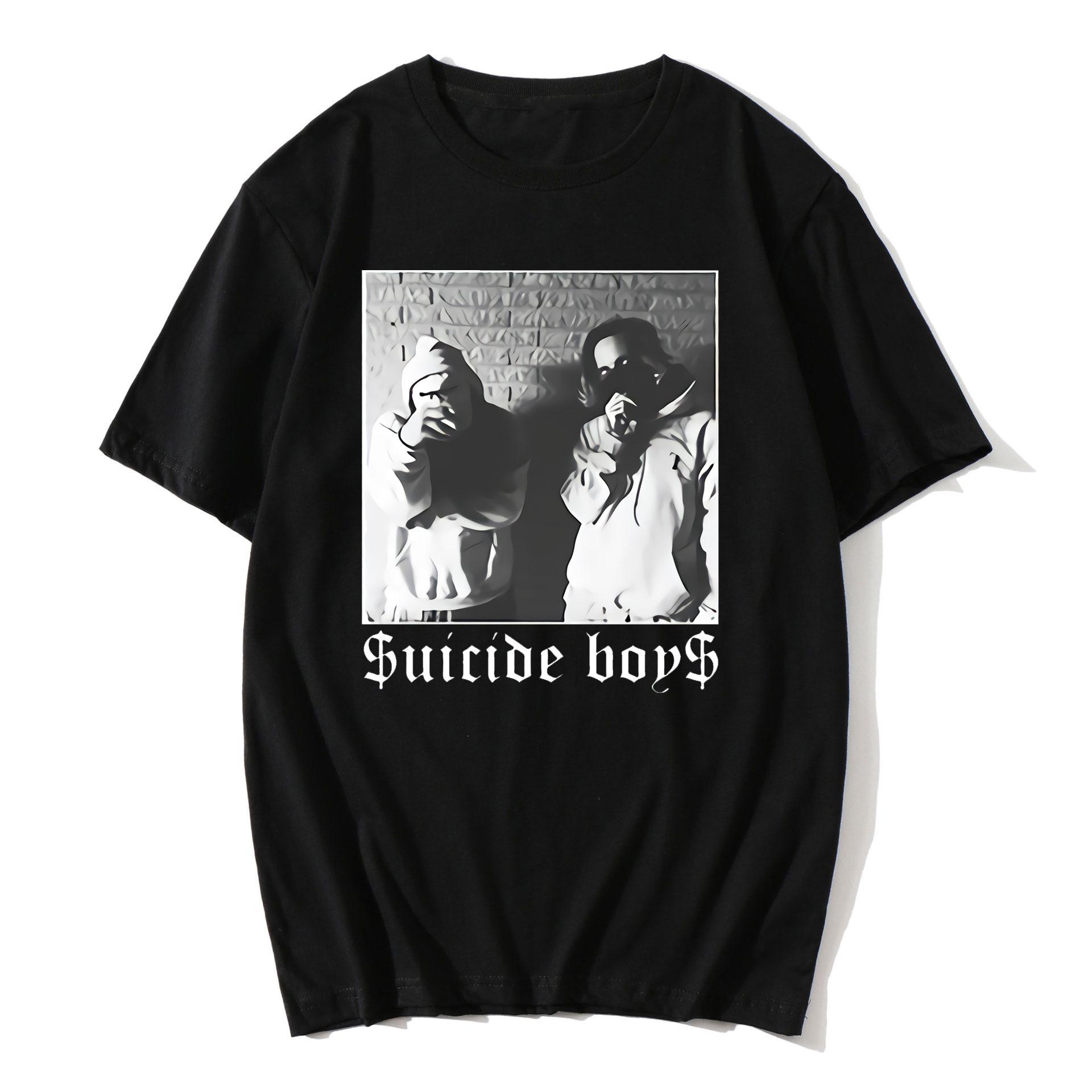 

Рэпер $uicideboy$ Suicide Футболка Мужская Женская Мода Хлопок M