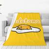 Gudetama Lazy Egg Cartoon Blankets Lie Down Fleece Awesome Warm Throw Blanket for Home All Season Car