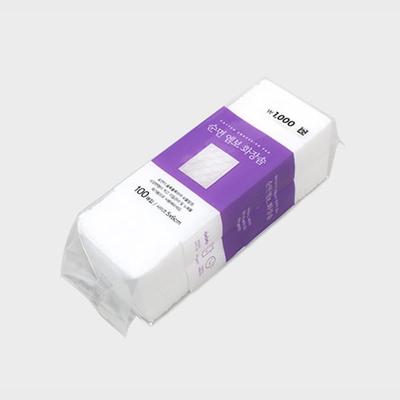 100 feuilles de coton gaufré Miseong