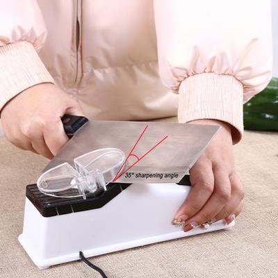 Electric Knife Sharpener Double-Sided Kitchen Sharpener for Knives Scissors 5s Fast Sharpening Household Knife Sharpening Tool