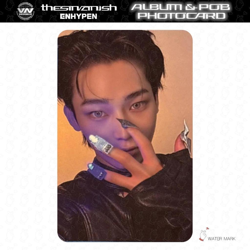 VORBESTELLUNG ENHYPEN THE SIN VANISH ALBUM Fotokarte Japan POB Glücksziehung OFFIZIELL FORBIDDEN AFTERLIGHT STORM FUGITIVES