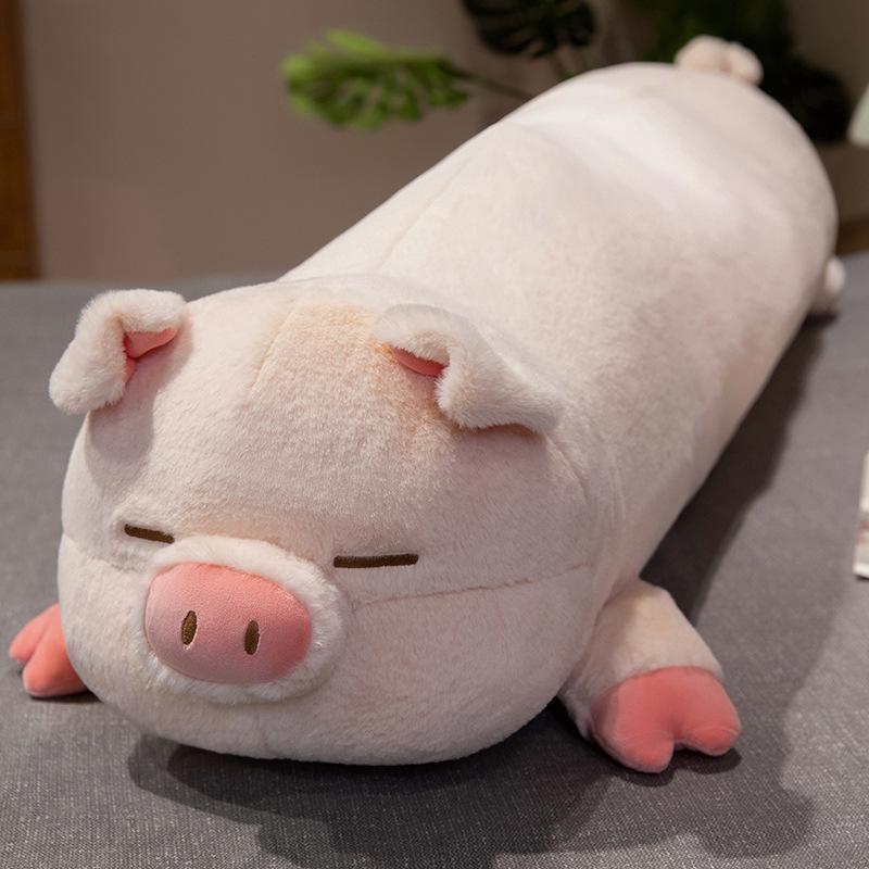 

Adorable Pig Nap Pillow: Girls Bedroom or Dorm Leg Clamping & Hugging Cushion 110cm