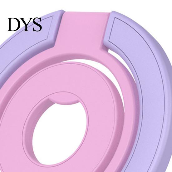 Hands Free Viewing Accessory Magnetic Phone Ring Holder for MagSafe, Foldable Metal Dual-Sided Finger Grip with N52 Magnets, Cell IPhone 18-12 Series