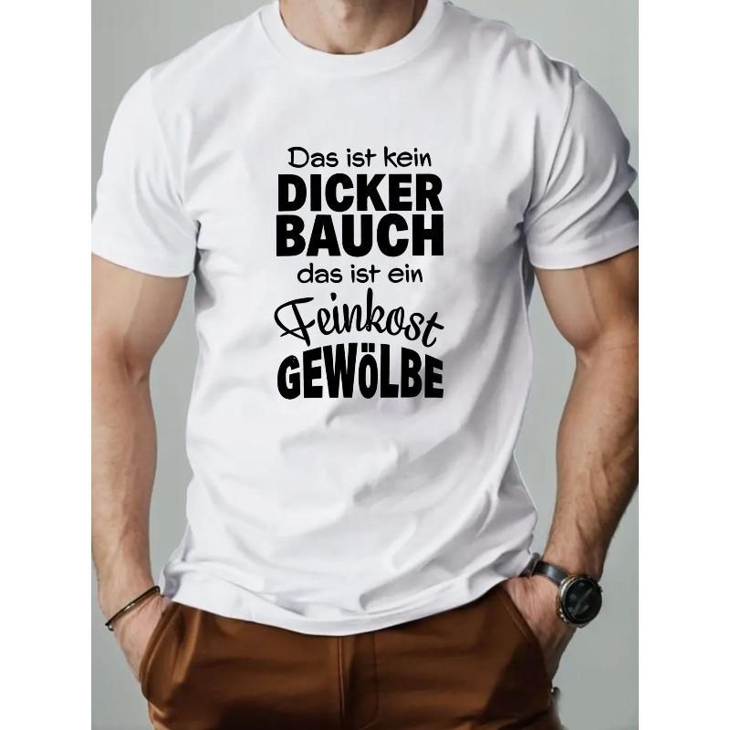 

European sizes Men s DICKER English Graphic Print Summer Casual Crew Neck Short Sleeve T-Shirt S белый